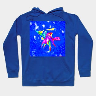 Abstract Colorful Mantis Shrimp Hoodie